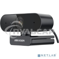 Камера Web Hikvision DS-U02 черный 2Mpix (1920x1080) USB2.0 с микрофоном для ноутбука