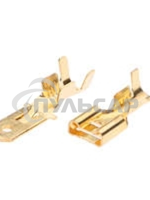 Разъем плоский неизолированный РП-М 2.5-(6.3) (100шт/упак) 59139 КВТ