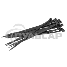 Хомут кабельный 2.5х100 нейл. черный (уп.100шт) EKF plc-cb-2.5x100