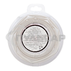 Трубка термоусаживаемая 4,0/2,0 мм белая, ролик 2,44 м Rexant