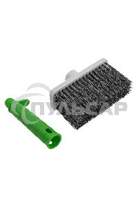 Кисть-макловица, 50*140, искусственная щетина, пластиковый корпус, пластиковая ручкаСибртех