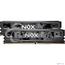 Оперативная память Apacer Nox, DDR5, 32Gb (2x16Gb), 6000MHz, CL40, DIMM, радиатор, черный
