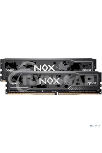 Оперативная память Apacer Nox, DDR5, 32Gb (2x16Gb), 6000MHz, CL40, DIMM, радиатор, черный