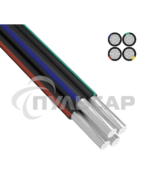Провод самонесущий СИП-4 4x16,0 мм² 100 м ГОСТ