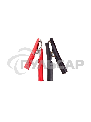 Зажим крокодил в изоляторе Rexant, длина 75 мм, ток 30A, 2 шт., пакет БОПП