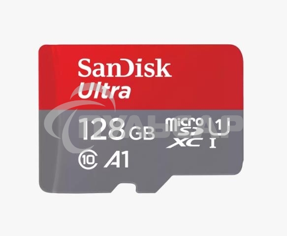 Флеш карта microSD 128Gb SanDisk microSDXC Class 10 Ultra UHS-I A1 140Mb/s