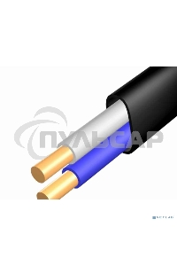 Кабель силовой медный ВВГ-Пнг(А) 2x1,5 мм², длина 50 метров, ГОСТ 31996-2012, ТУ 16-705.499-2010 Rexant
