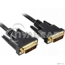 Кабель DVI dual link 1.8м ExeGate, позолоченные контакты