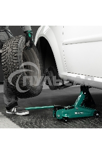 Домкрат гидравлический подкатной Сибртех2 т, 135-320мм