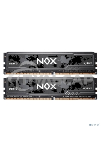 Оперативная память Apacer Nox, DDR5, 32Gb (2x16Gb), 6000MHz, CL40, DIMM, радиатор, черный
