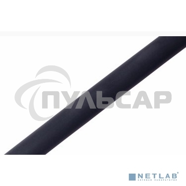 Трубка термоусадочная двустенная клеевая 12/4 (3:1) 1м черный Rexant 21-2008
