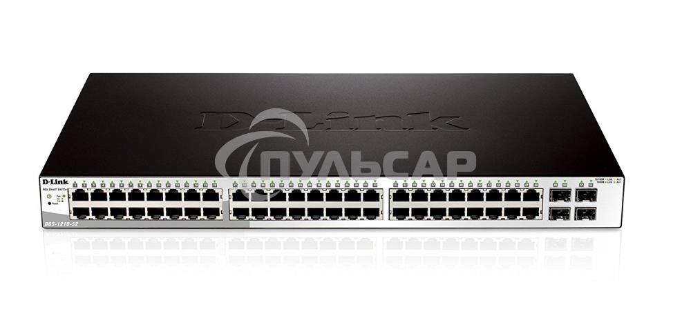 Коммутатор D-Link Managed Gigabit Switch with 48 10/100/1000Base-T + 4 SFP Ports DGS-1210-52/ME/B1A