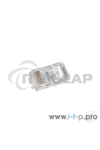 Коннектор Gembird коннектор RJ45 8P8C (100 шт. в уп) без вставки