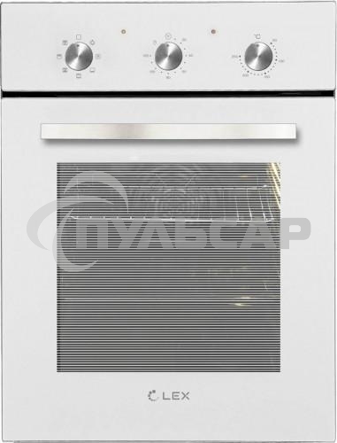 Духовой шкаф LEX EDM 4570 WH 55 л, таймер, 7 функций, встраиваемый