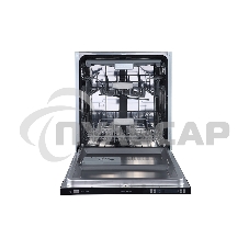 Встраиваемая посудомоечная машина Zigmund & Shtain DW 129.6009 X, черный, 59.8 см, 14 компл., 44 дБ, класс A++