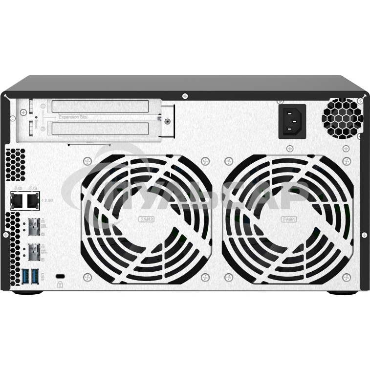 Сетевое хранилище без дисков SMB QNAP TS-832PX-4G 8-Bay NAS, AL324 64-bit quad-core 1.7GHz, 4Gb DDR4 SODIMM RAM (up to 1x16 Gb), 8 x 3.5