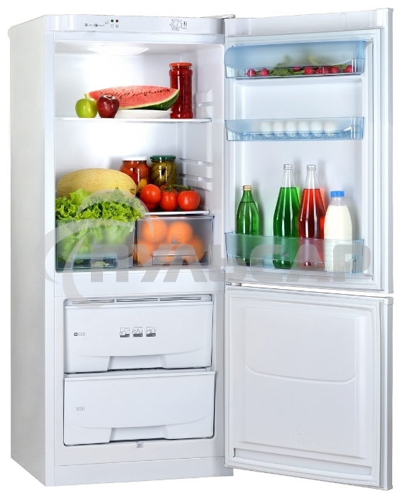 Холодильник Pozis RK-101 A серебристый двухкамерный 156/57 л морозилка снизу