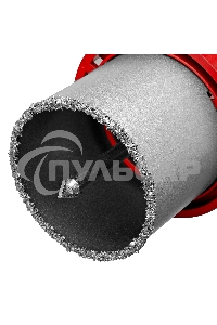 Набор коронок Matrix по керамической плитке, 33-53-67-73 мм, 6-гранный хвостовик