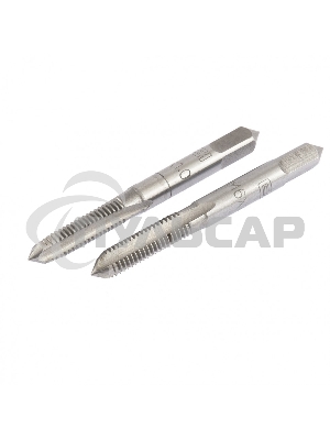 Метчик ручной М6 х 1,0 мм, комплект из 2 шт. Сибртех