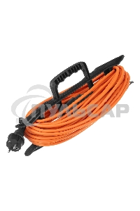 Удлинитель-шнур силовой Garden Series, ПВС, 20м, 1 розетка 3*1 мм Denzel