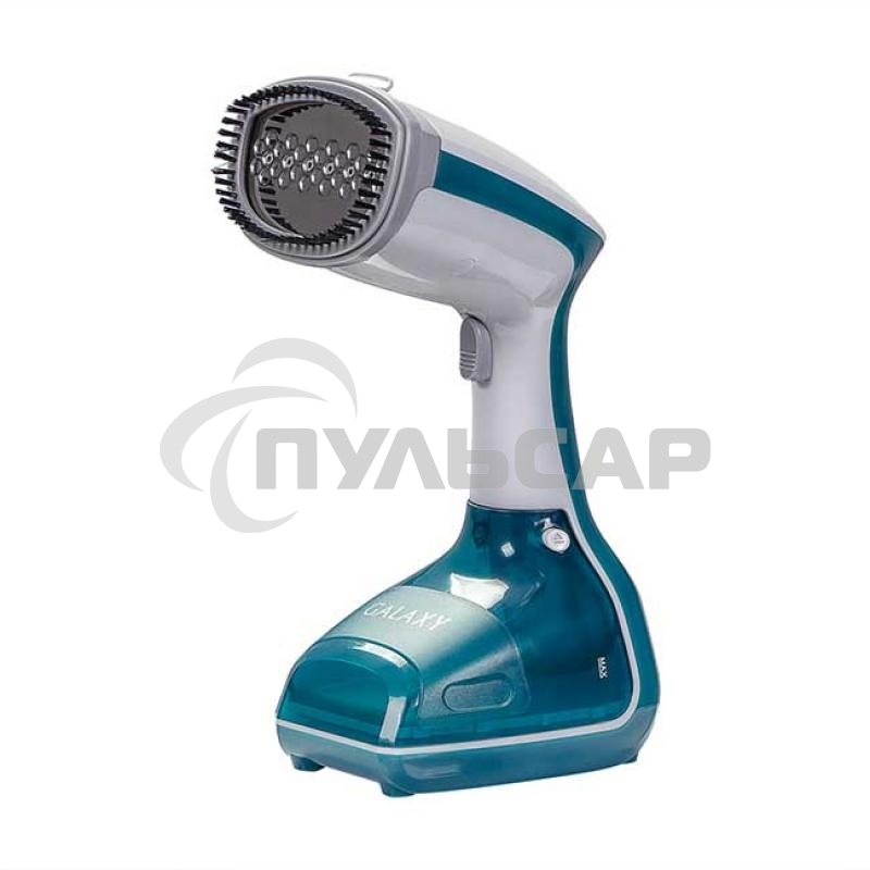 Отпариватель Galaxy Line GL 6192, синий с белым, ручной, 1000 Вт, постоянная подача пара до 25 г/мин