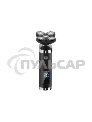 Электробритва Centek CT-2151 (черный) ротор 4D, влажное бритье, 5 плав.голов, USB, зарядка 1 час, LiIon800мAч