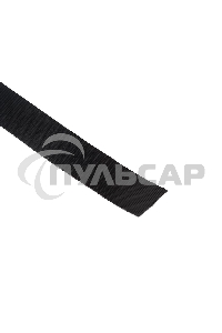 Лента-липучка многоразовая 5 м х 20 мм, черная (1 шт.) Rexant