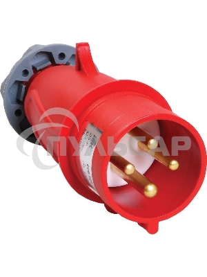 Вилка переносная Iek PSN02-032-4 ССИ-024 32А-6ч/380-415В 3Р + РЕ IP44 MAGNUM ИЭК