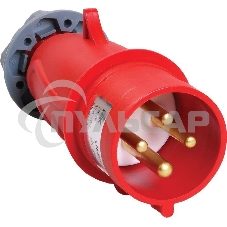 Вилка переносная Iek PSN02-032-4 ССИ-024 32А-6ч/380-415В 3Р + РЕ IP44 MAGNUM ИЭК Вилка переносная Iek PSN02-032-4 ССИ-024 32А-6ч/380-415В 3Р + РЕ IP44 MAGNUM ИЭК