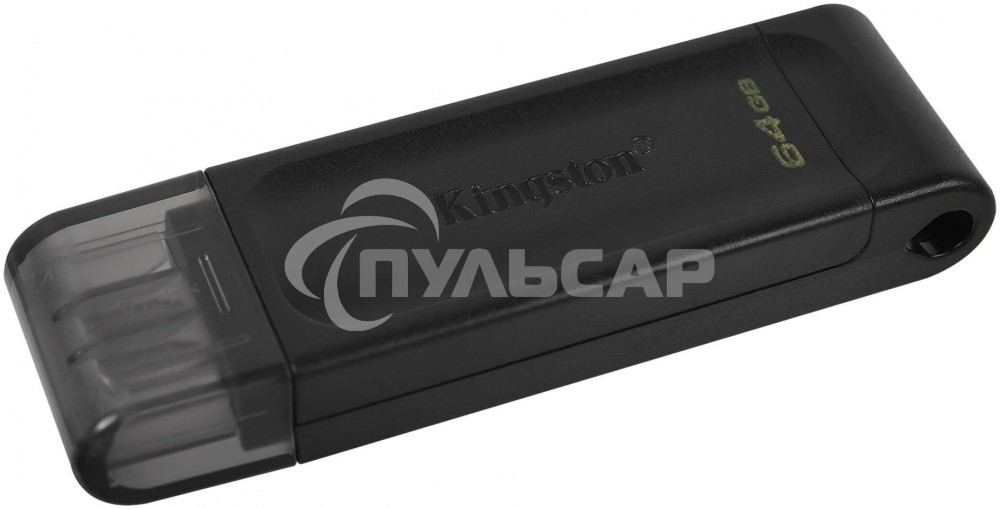 Флешка USB Kingston 64 Gb DataTraveler DT70 <DT70/64 Gb>, USB-C 3.2 Gen 1