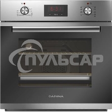 Духовой шкаф электрический Darina 1U5 BDE 112 708 X5 серебристый, встраиваемый