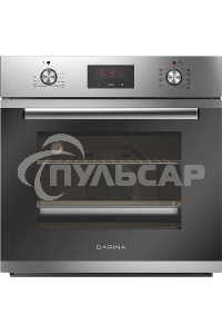 Духовой шкаф электрический Darina 1U5 BDE 112 708 X5 серебристый, встраиваемый