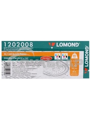 Бумага инженерная Lomond (1202008) без покрытия матовая 