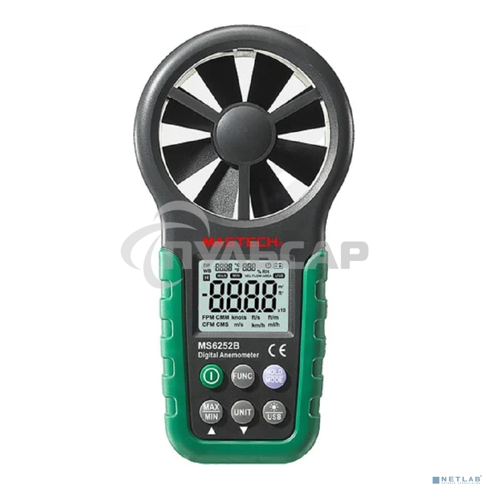 Цифровой анемометр MS6252B MASTECH