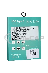 Кабель-адаптер VCOM USB Type-Cm --> DP1.4v (m) 8K@60Hz, 1,5 м, Alum Shell