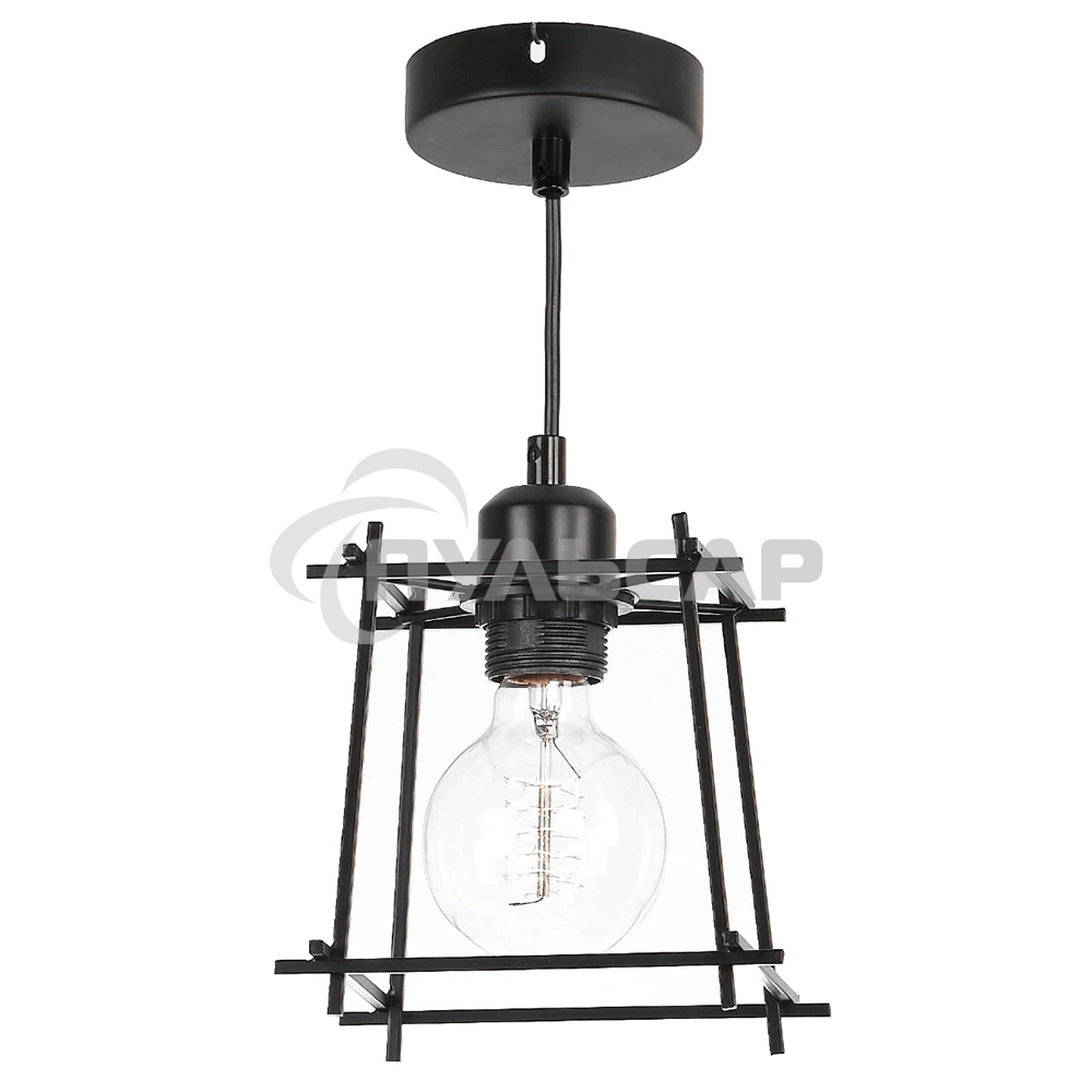 Светильник Hiper Подвес 1хЕ27х60Вт черный H046-0