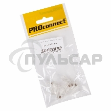 PROconnect Разъем RJ-45(8P8C) под витую пару, UTP, кат.5e (15 µ