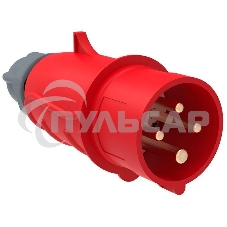 Вилка переносная Iek PSN02-016-4 ССИ-014 16А-6ч/380-415В 3Р + РЕ IP44 MAGNUM ИЭК Вилка переносная Iek PSN02-016-4 ССИ-014 16А-6ч/380-415В 3Р + РЕ IP44 MAGNUM ИЭК