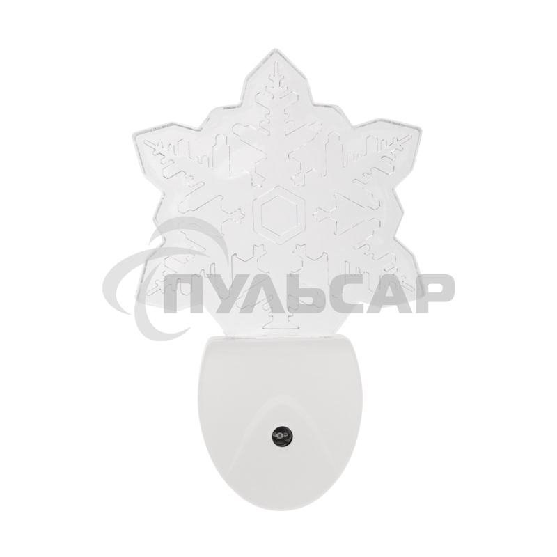 Ночник светодиодный Rexant СНЕЖИНКА ХАМЕЛЕОН свечение мультиколор 7 цветов, 230 В