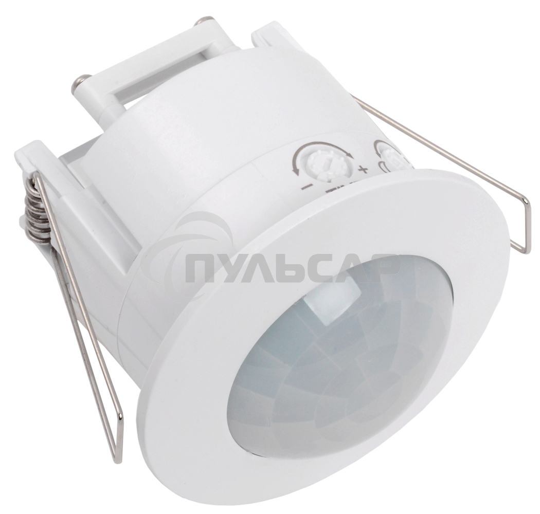 Детектор движения ДД 201 1200Вт 360град. 6М IP20 бел. ИЭК LDD11-201-1200-001