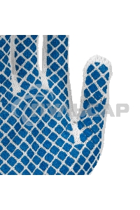 Перчатки трикотажные, ПВХ-покрытие 