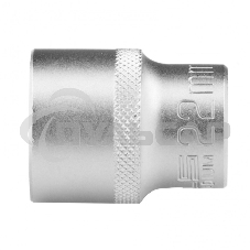Головка торцевая, 22 мм, 12-гранная, CrV, под квадрат 1/2