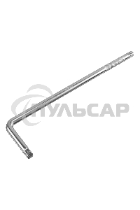 Вороток Г-образный Denzel 375*100 мм, квадрат 1/2