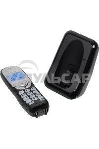 Радиотелефон teXet TX-D6905A черный (громкая связь,телефонная книга на 50 имен и номеров, определитель номера, будильник)