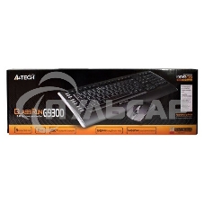 Комплект клавиатура + мышь A4TECH W 9300F USB черный, 2.4G наноприемник