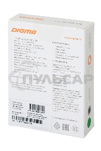 Плеер Hi-Fi Flash Digma S4 8Gb черный/серый/1.8