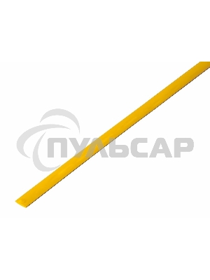 Трубка термоусадочная 4.0/2.0 1м жел. Rexant 20-4002