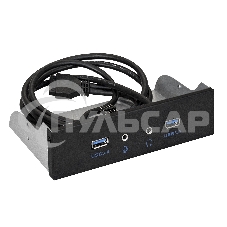 Планка USB на переднюю панель ExeGate EX289291RUS U5H-627, 5,25