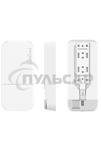 Точка доступа MikroTik RBwAPG-60ad-A wAP 60G AP with Phase array 60 degree 60GHz antenna, 802.11ad wireless, 716MHz CPU, 256MB RAM, lx Gigabit LAN, PO 
