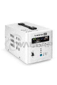 Стабилизатор напряжения ExeGate Expert Turbo AST-3000 (3000ВА, вход 80-260В, цветной дисплей, выход 220В±8%, КПД 98%, 5 уровней защиты, метал. корпус, 2*Schuko+клем.колодка, RTL)